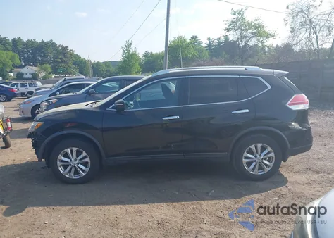 2015 Nissan Rogue Sv из США, поврежденный, VIN KNMAT2MV0FP564261